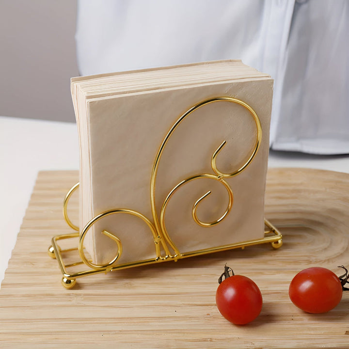 Lisslune | Stylish Swirl Napkin Holder