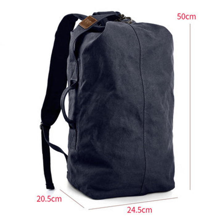 Lisslune | Large Capacity Canvas Backpack, with Sturdy Material, Multiple Interior Pockets and Multi-purpose Utility, for Outdoor & Travel, Men and Women