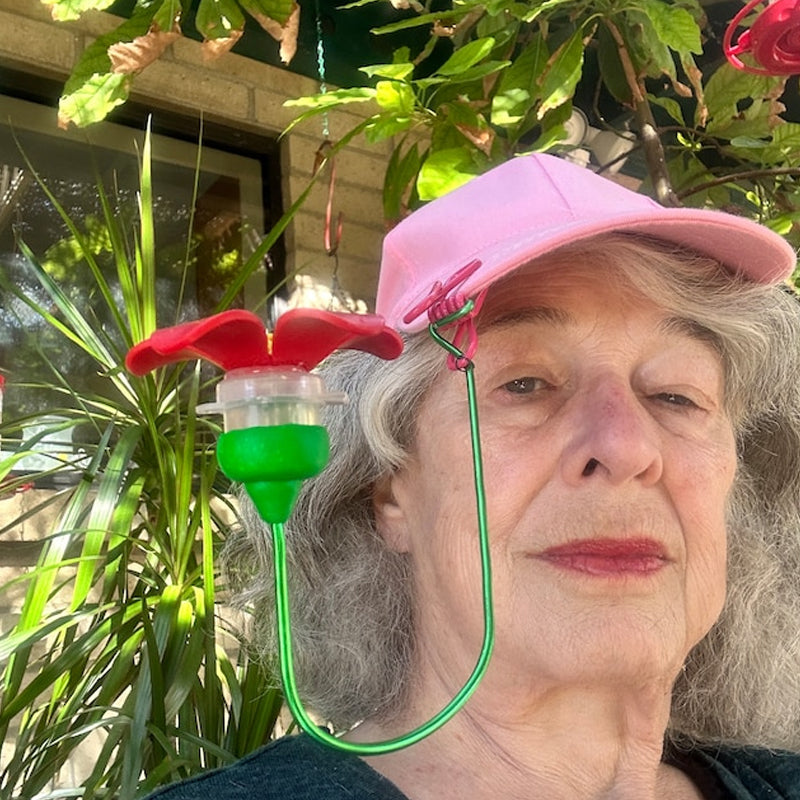 Lisslune | Hat Clip Hummingbird Feeder