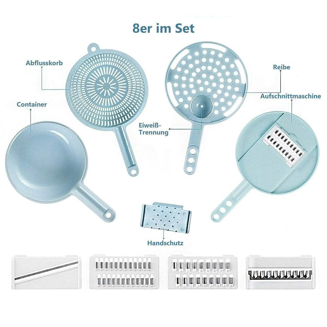 Lisslune | 9 in 1 Multifunctional Vegetable Slicer Set