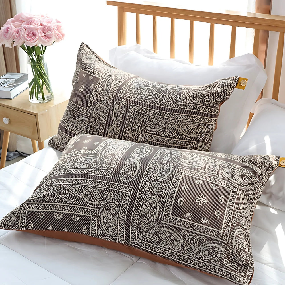 Lisslune | Ornate Heritage Cotton Pillowcase Set