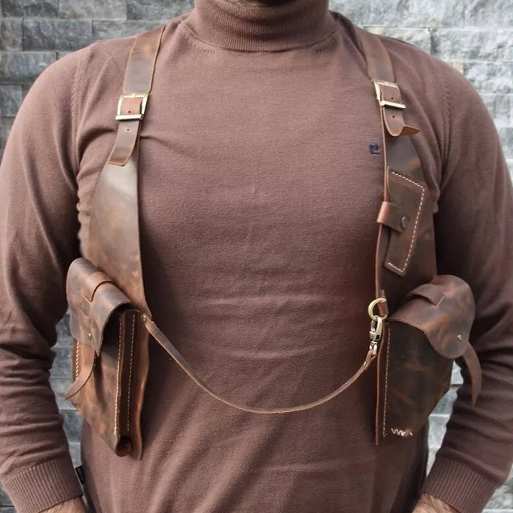 Lisslune | Medieval Steampunk Retro Shoulder Bag with Shoulder Strap