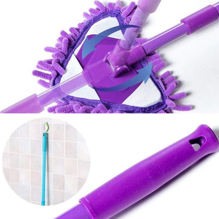 Lisslune | Rotatable adjustable triangular mop