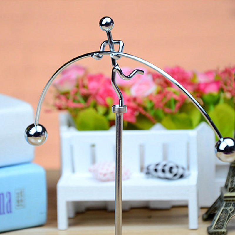 Lisslune | Stainless Steel Small Man Balance Pendulum