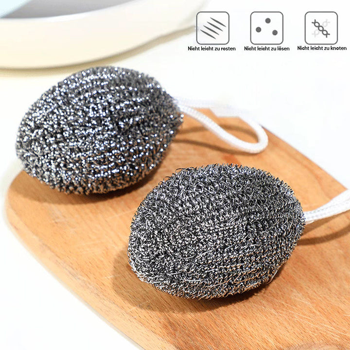 Lisslune | Dishwashing ball made of wire with shoulder strap