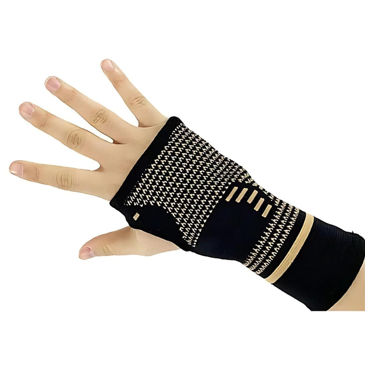 Lisslune | FlexSupport Wrist Brace with Heat Pad for Back Pain – Breathable Support for Injuries, Chronic Pain & Post-Surgery Recovery