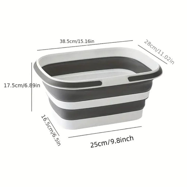Lisslune | Foldable Ultra Flex Multi-Use Basket – For Camping, BBQ and Household Use