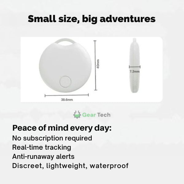 Lisslune | GPS BikeTracker | Ultra-Precise, Subscription-Free & Water-Resistant for Bicycles, Cars & Motorcycles