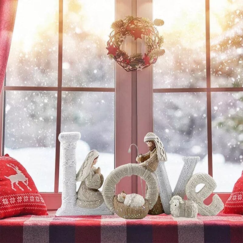 Lisslune | Handicraft Family Nativity Statue