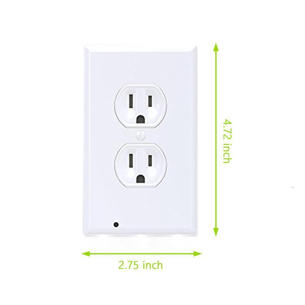 Lisslune | Outlet wall plate with LED night lights