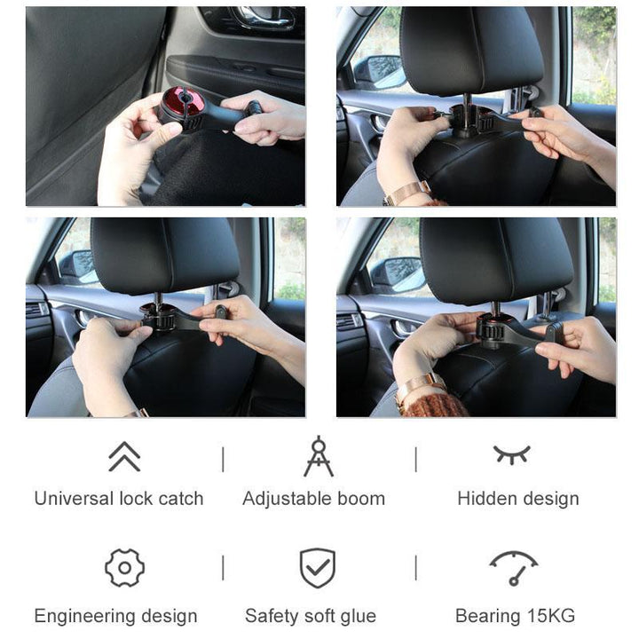 Lisslune | Headrest holder car hook