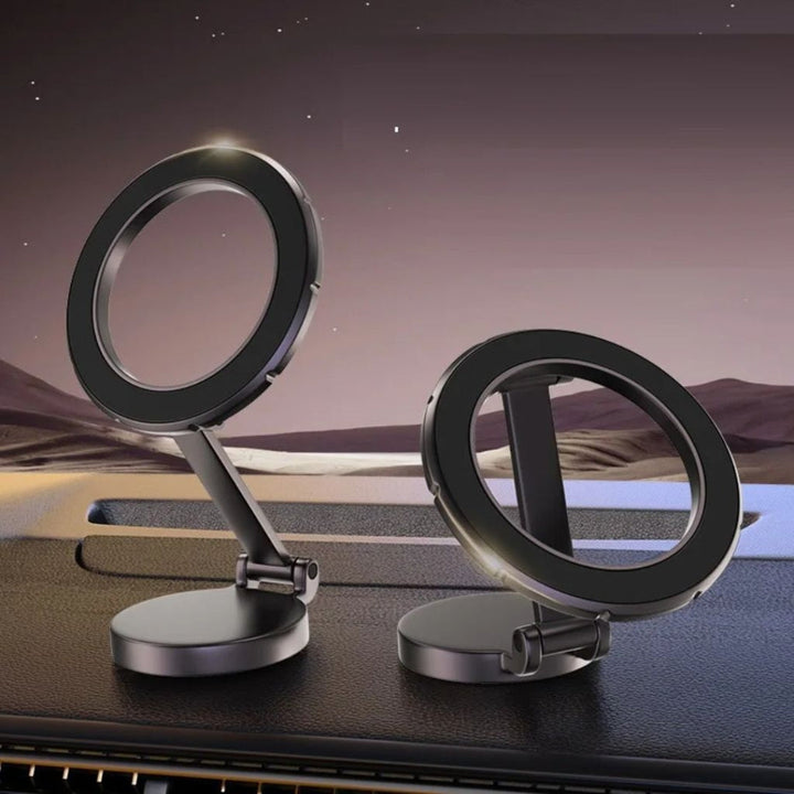 Lisslune | AutoGrip360 - 360° adjustable magnetic phone holder for cars