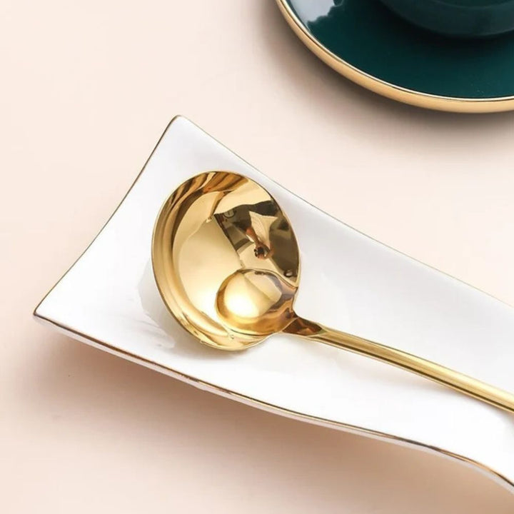 Lisslune | Flowline Ceramic Cooking Spoon Rest