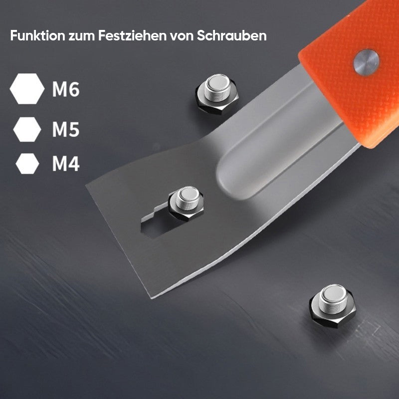 Lisslune | Pry Bar Scraper made of Stainless Steel