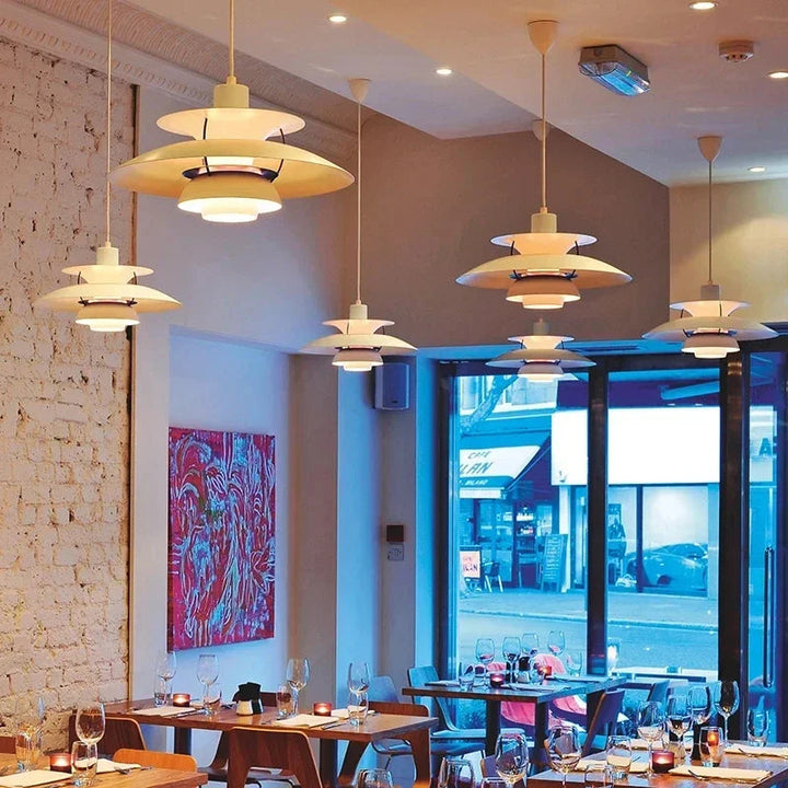 Lisslune | Modern LED Ceiling Lamp Round – Dimmable & Durable – Stylish Lighting for Living Room, Dining Room & Office