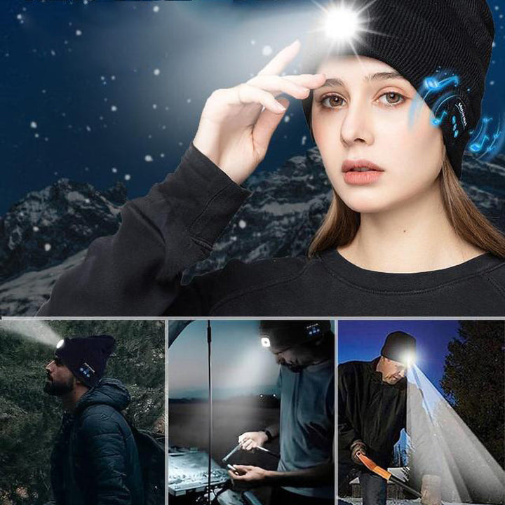 Lisslune | LED Light Bluetooth Warm Hat