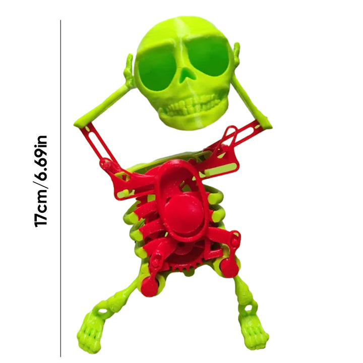 Lisslune | Dancing and swinging 3D skull toy