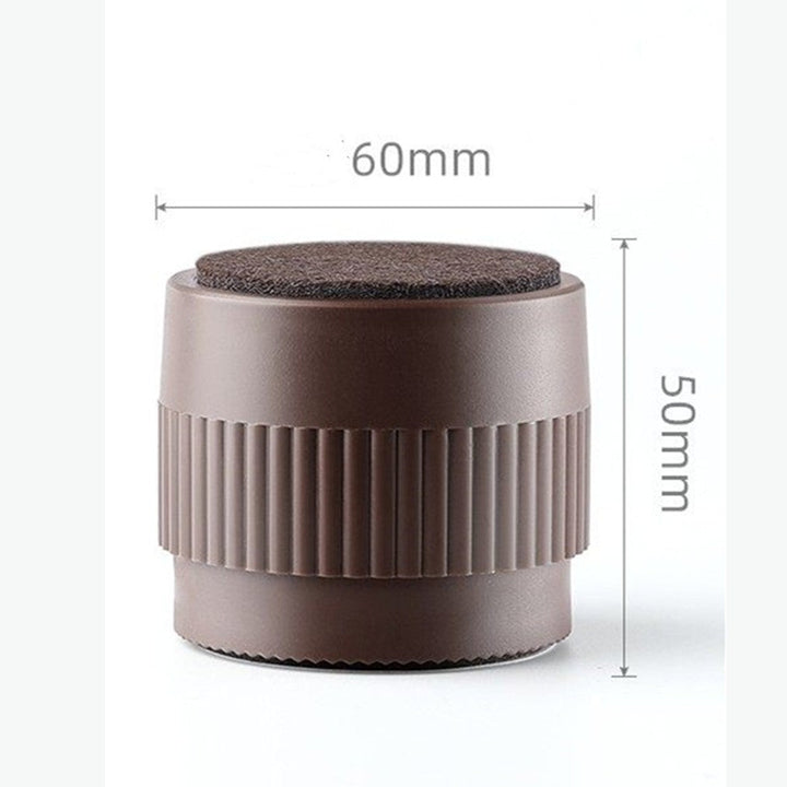 Lisslune | Height Adjustable Furniture Risers, for Desk, Table, Bed & Other Furniture (Set of 4)