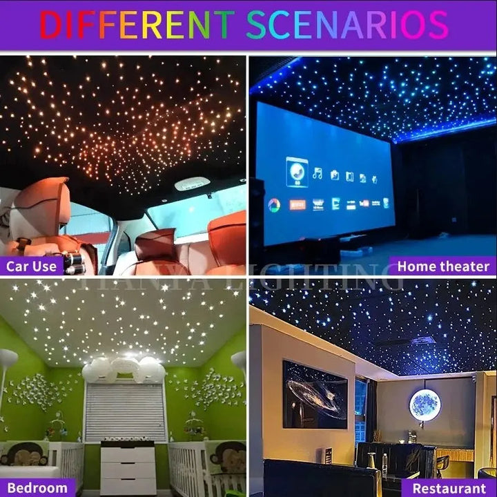 Lisslune | RGB Fade Fiber Optic Ceiling Atmosphere Light