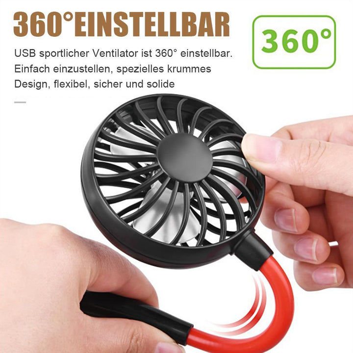 Lisslune | Portable two-head fan