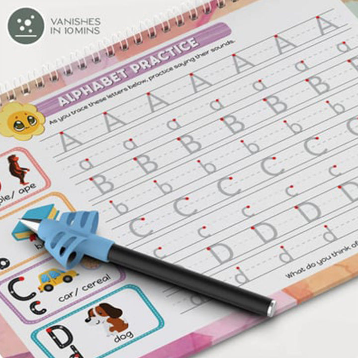 Lisslune | Reusable ribbed handwriting workbooks