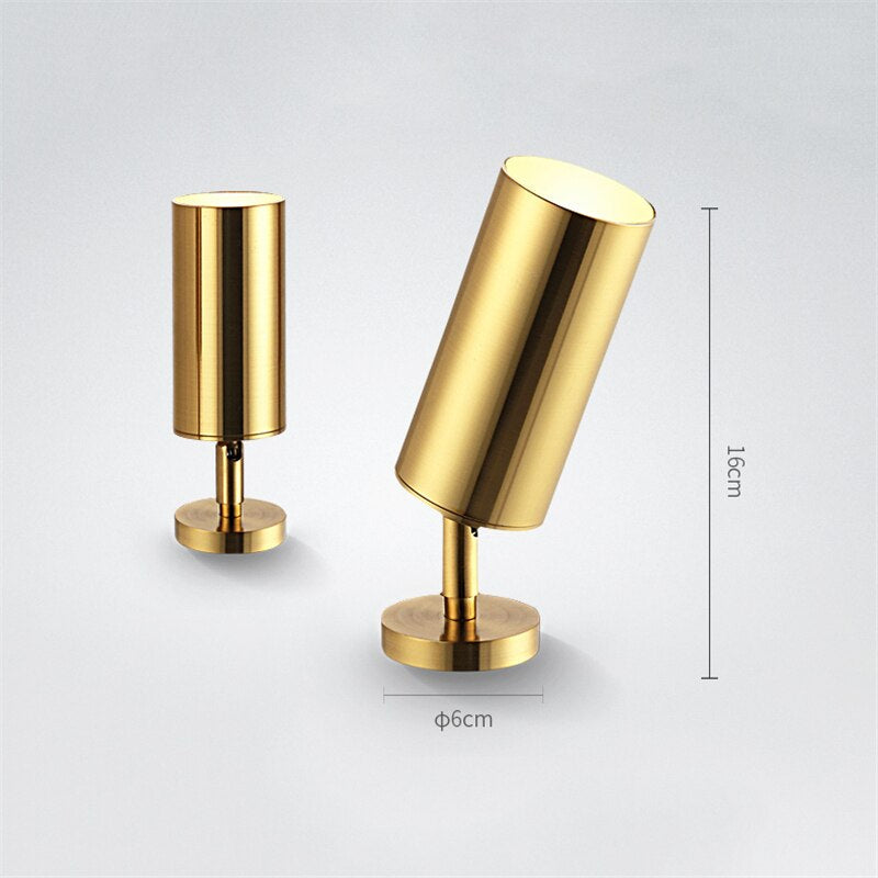Lisslune | Nordic Brass Gold Spotlight - 5W/10W Led -Lamp