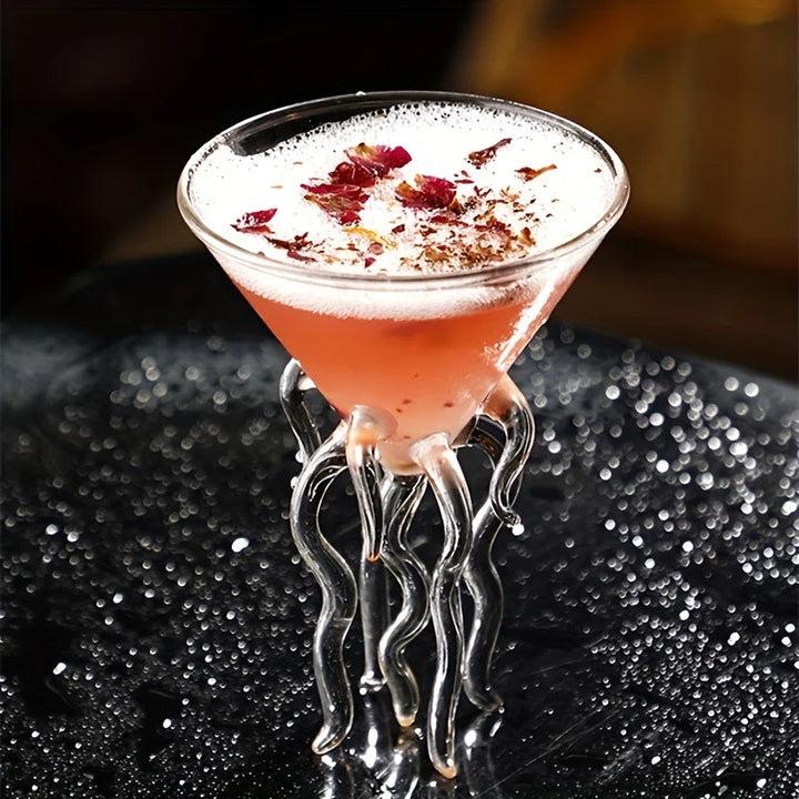 Lisslune | Unique, octopus-inspired cocktail glass