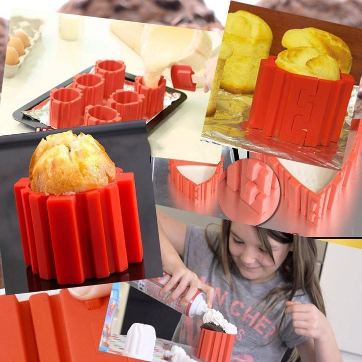 Lisslune | Bequee Silicone Cake Mold DIY, 4 pieces in Set