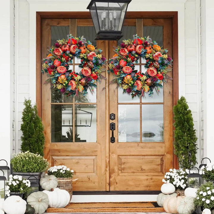 Lisslune | Halloween Pumpkin Wreath