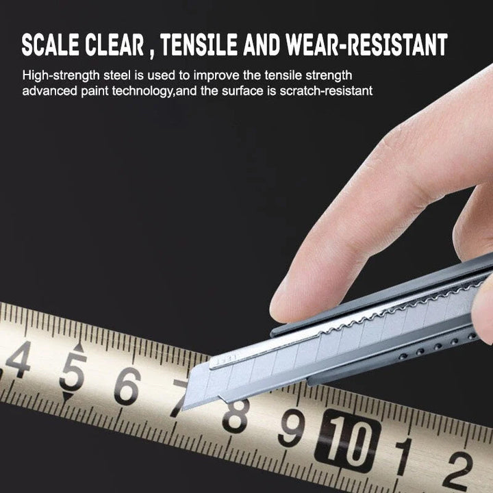 Lisslune | Stainless Steel Corrosion Protection Telescopic Measuring Tape