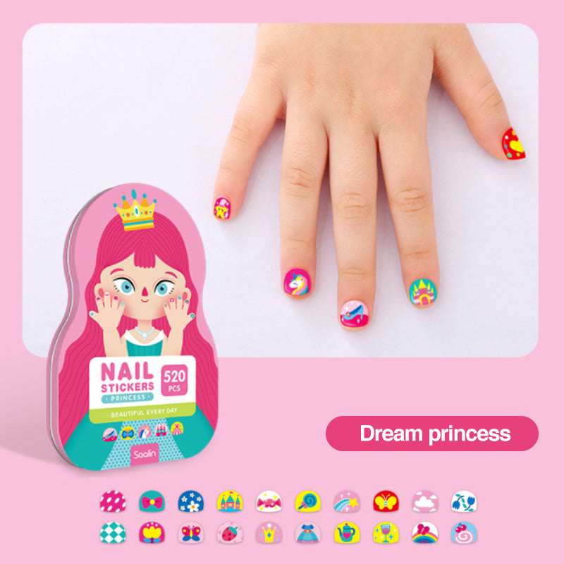 Lisslune | Kids Nail Sticker (520 pieces)