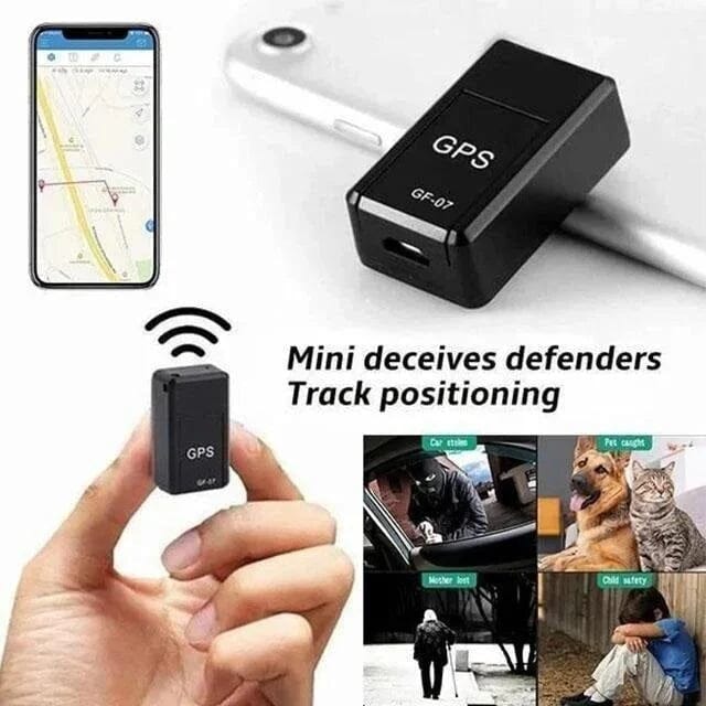Lisslune | GPS Tracker, Magnet Mini GPS Location Anti-Theft GPS Tracker