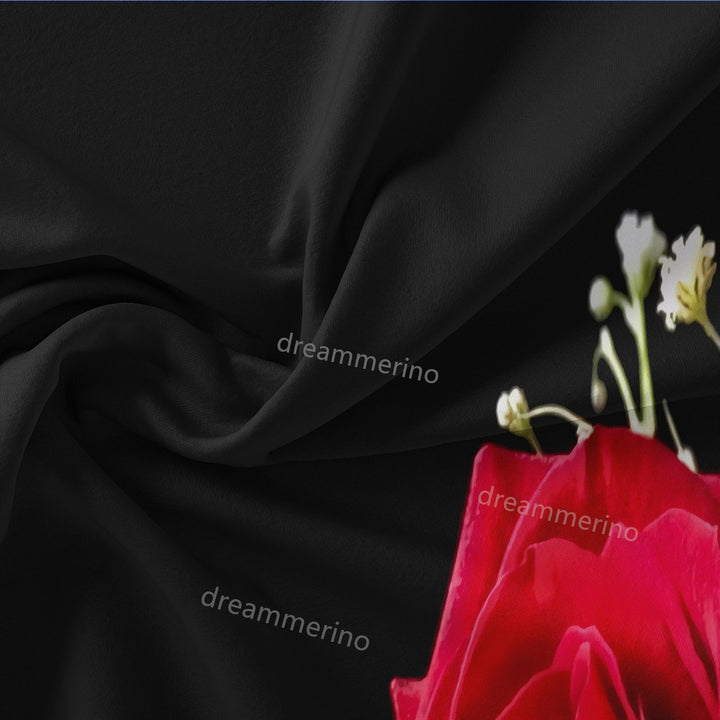 Lisslune | PetalWhispers - Romantic Rose Bed Linen