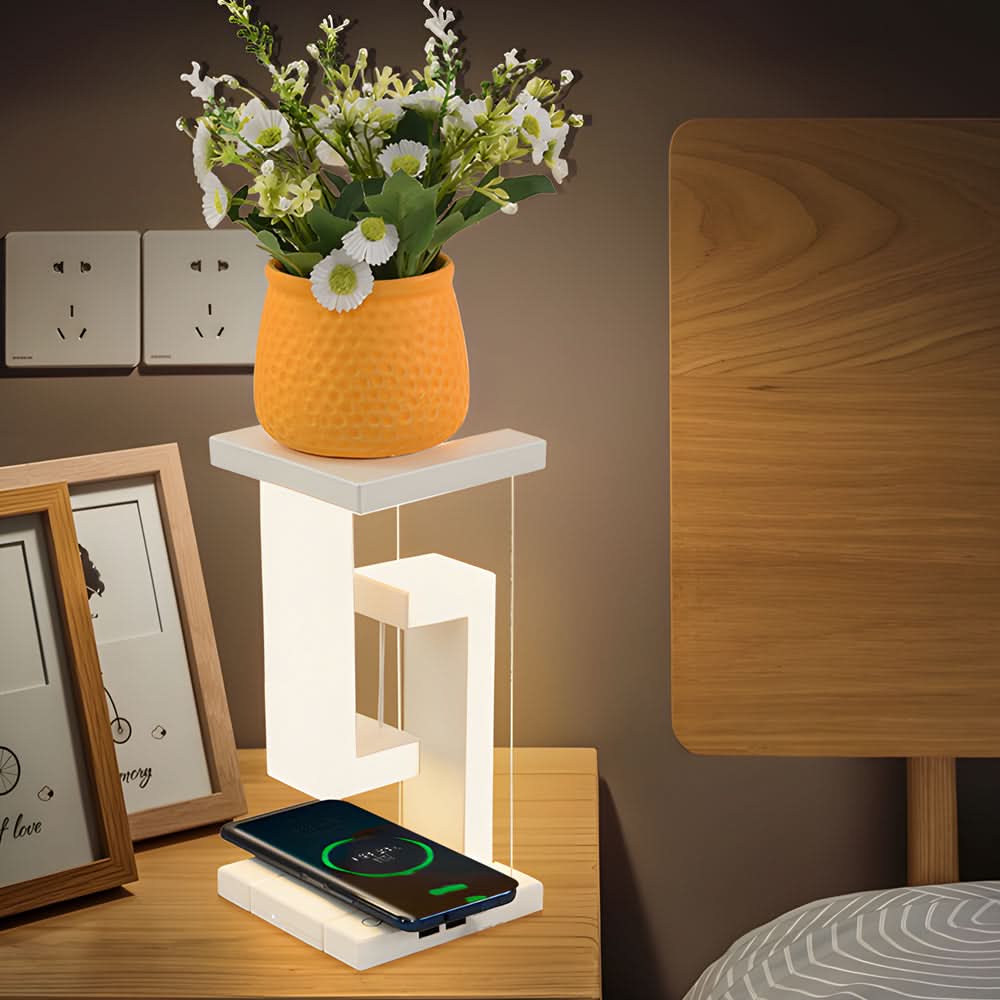 Lisslune | Levitating LED Table Lamp with Wireless Charging