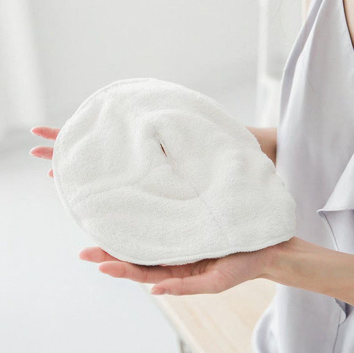 Lisslune | Moisturizing facial towel made of coral velvet