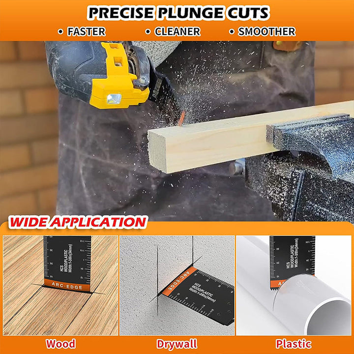 Lisslune | Curved Edge Oscillation Tool Blades (20 pieces)