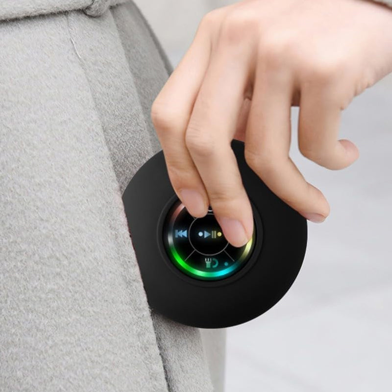Lisslune | Mini Bluetooth Shower Speaker with LED Light