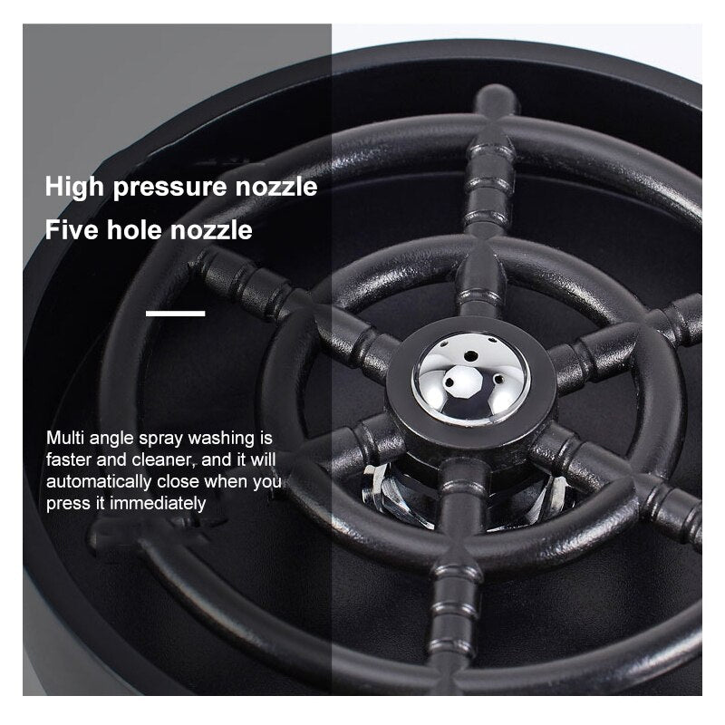 Lisslune | Automatic Glass Washer Rinser Tool