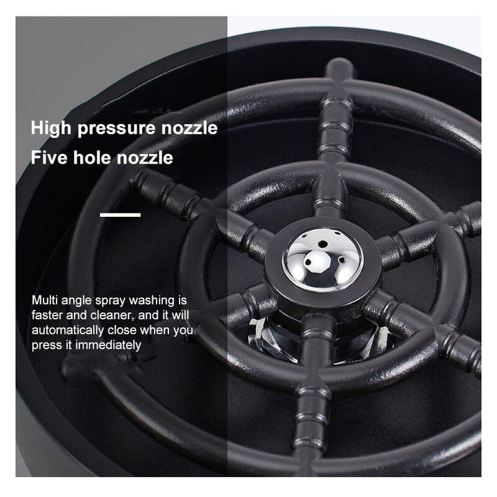 Lisslune | Automatic Glass Washer Rinser Tool