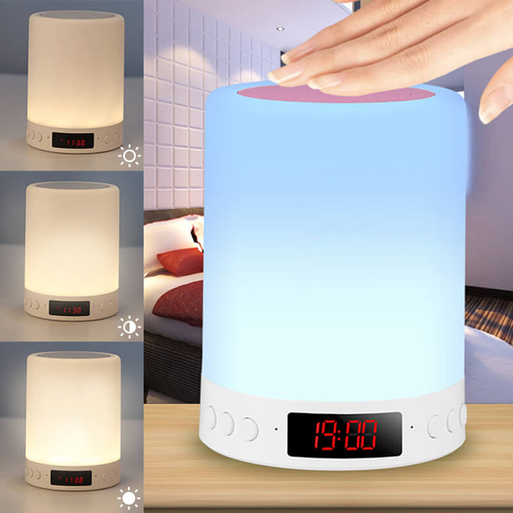 Lisslune | Bluetooth Speaker&Colorful Lighting Table Lamp