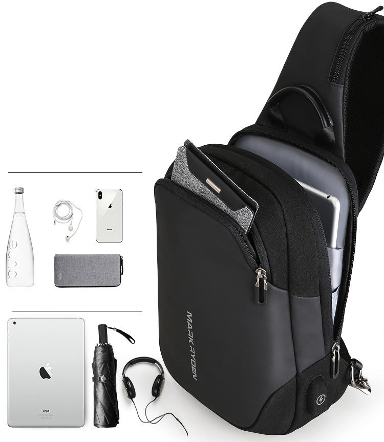 Lisslune | Your Bag Can Be This Compact -- Anti Theft Sling Bag