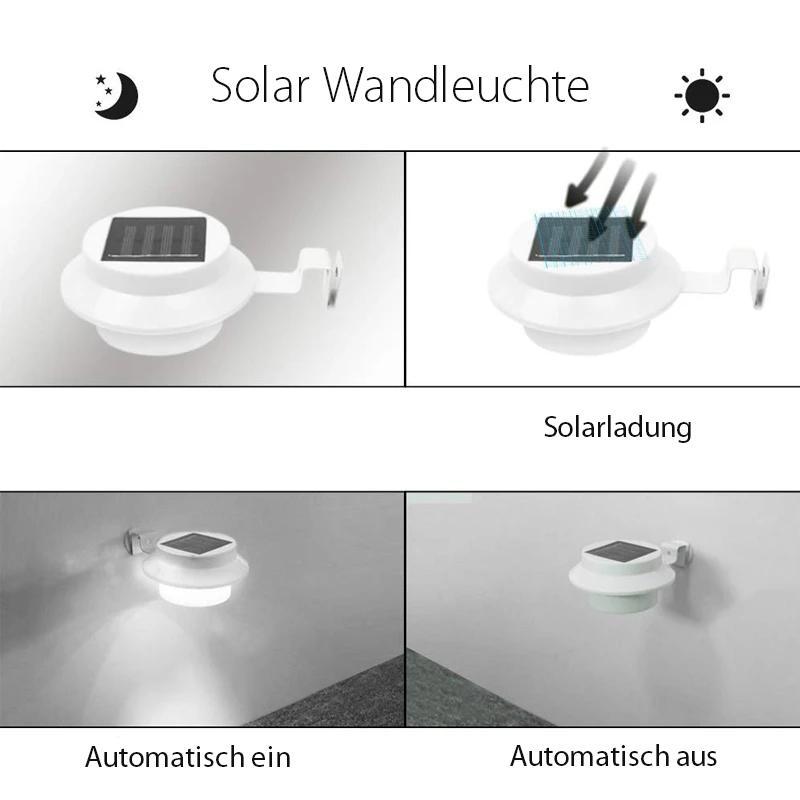 Lisslune | Solar-powered Roof Gutter Lights