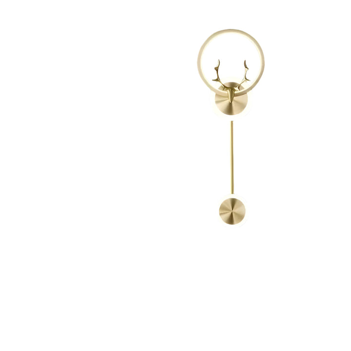 Lisslune | LumiNest – Elegant double wall lamp for minimalist and atmospheric lighting in the home