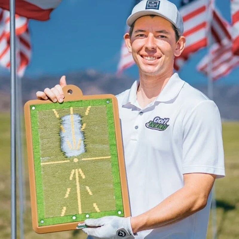 Lisslune | Golf Training Mat for Swing Detection Hitting