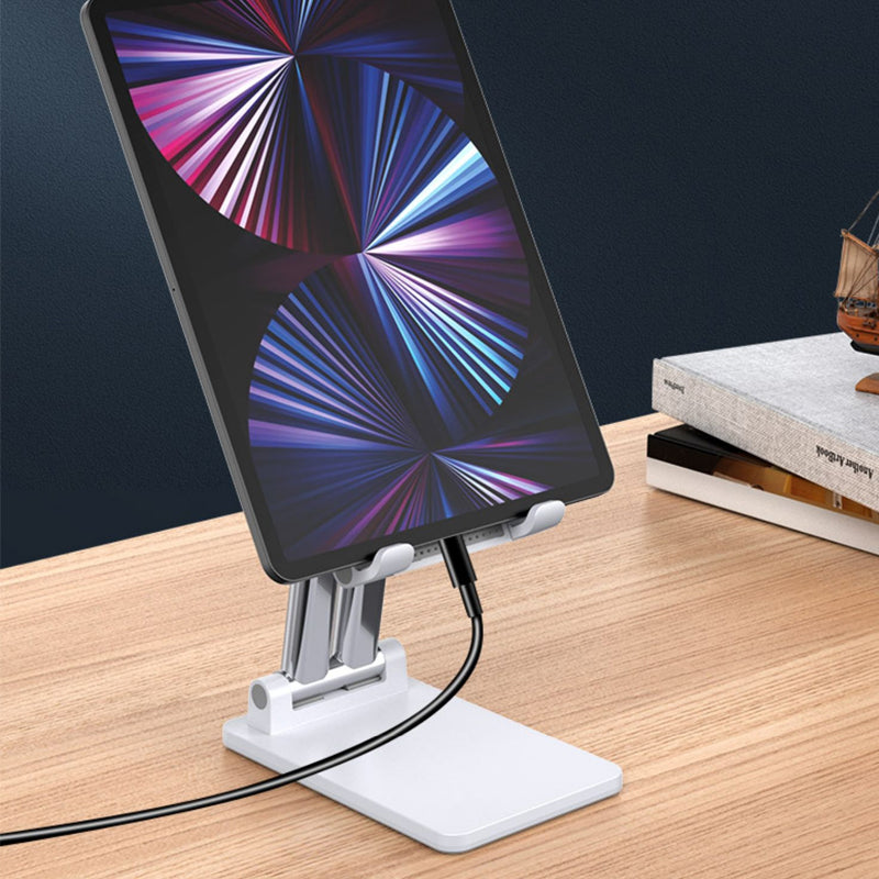 Lisslune | Foldable or white pole Phone Desk Holder