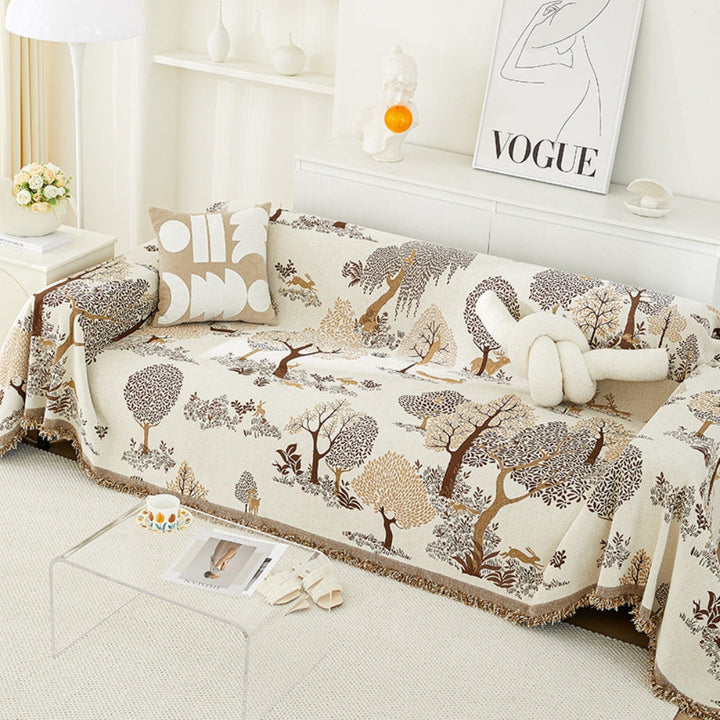 Lisslune | Eden Grove Chenille Sofa Cover