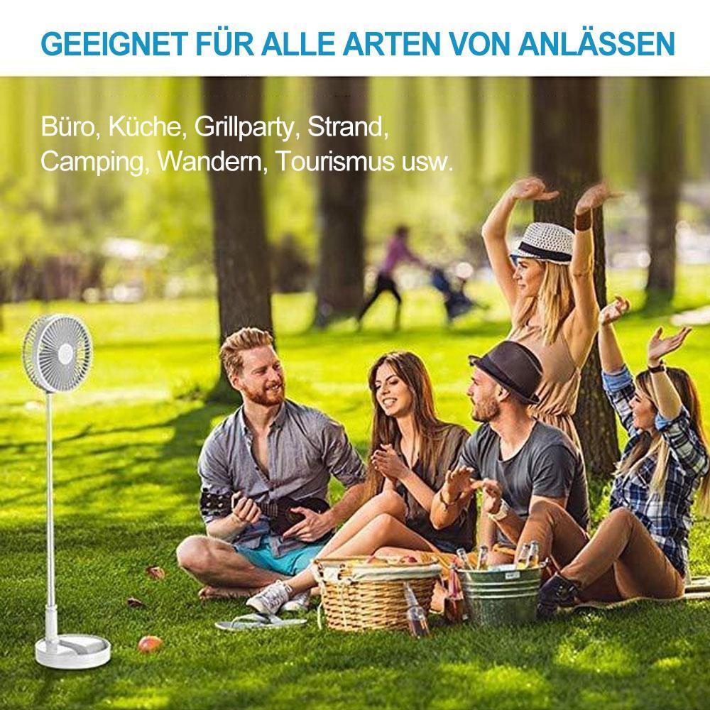 Lisslune | Telescopic Folding USB Charging Fan