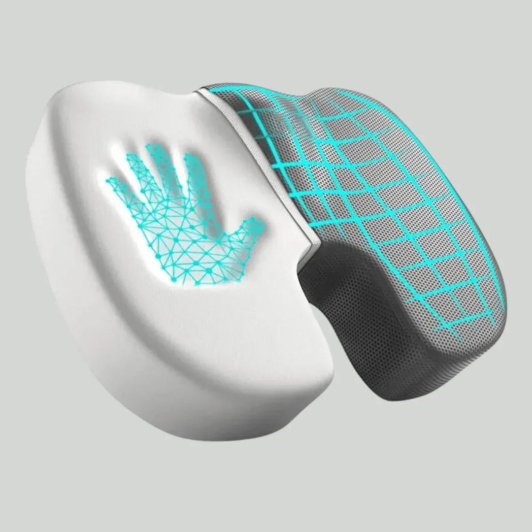Lisslune | Ergonomic 4D Comfort Seat Cushion with Orthopedic Support