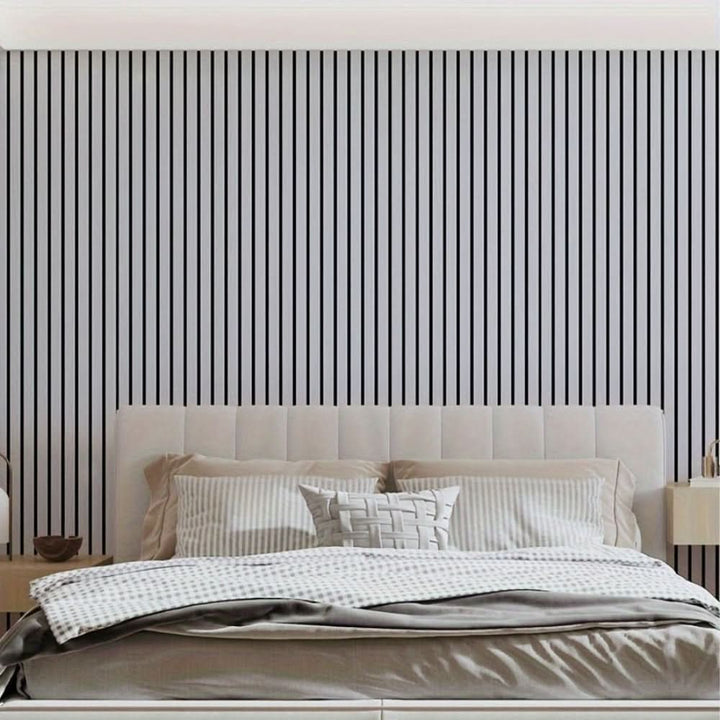 Lisslune | Self-Adhesive 3D PVC Wall Panels Wood Look
