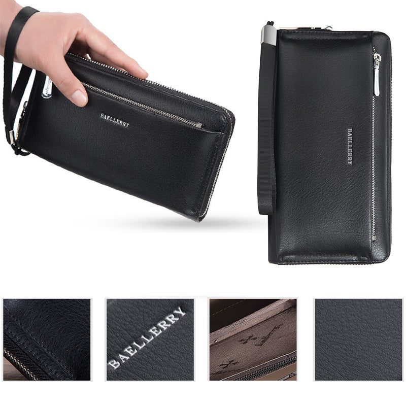 Lisslune | Men's Long Large Wallet
